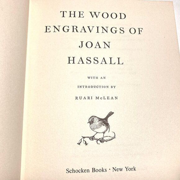 “Wood Engravings of Joan Hassall” w intro by Ruari McLean - Picture 3 of 11